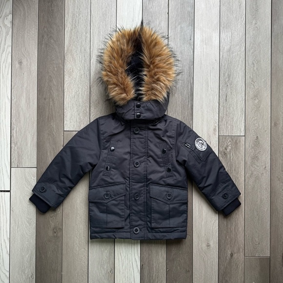 Diesel Other - Diesel Toddler Boys Outwear Faux Fur Hooded Jacket | Size: 4T |